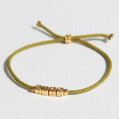 Armband Ciao olive
