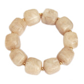 Armband cube beige
