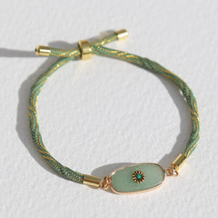 Armband boho stone jade