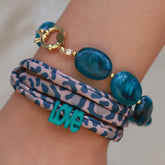 Armbanden set Pastille emerald