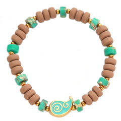 Bracelet paisley turquoise