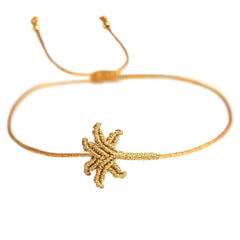 Pulsera de palma de oro