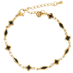 Bracelet black charms