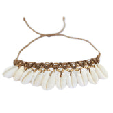 Tobillera de concha de playa