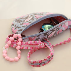 Crossbody bag light blue