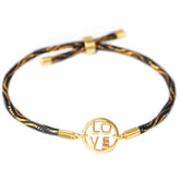 Brazalete amor azul medianoche