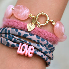 Bracelet pastille peach