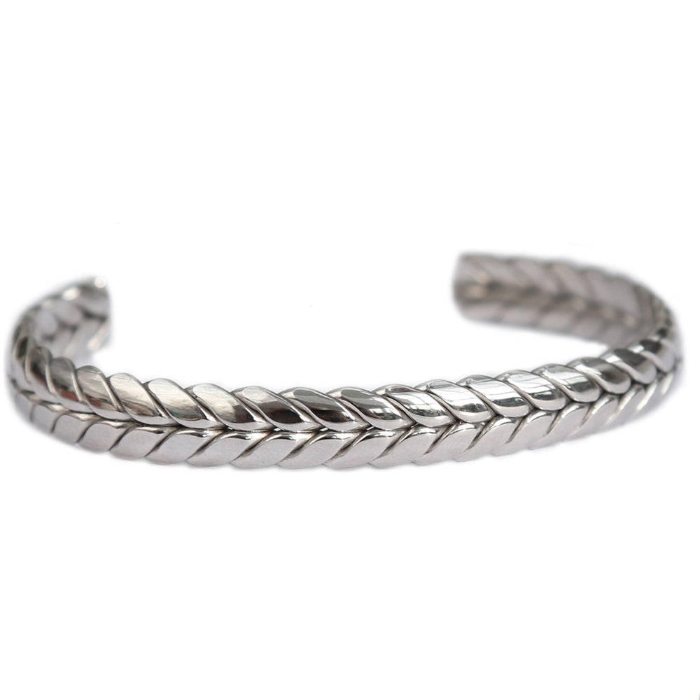 Armband weave zilver