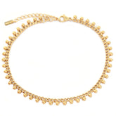 Tobillera Bali dorada