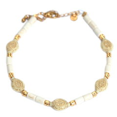 Enkelbandje gouden alhambra