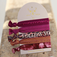 Ibiza-Gummibänder Follow your dreams