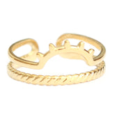 Anillo de oro amanecer