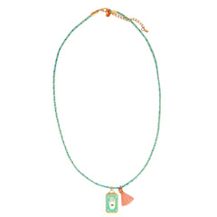 Necklace gypsy turquoise fortune