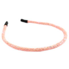 Haarband salmon sparkle