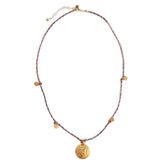 Necklace bohemian winter