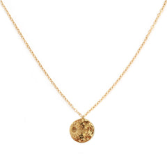 Gouden ketting Sun, moon and stars