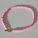 Collier Javea hot pink