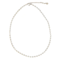 Silberne blumenkette