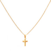 Goldkette mit Kreuz