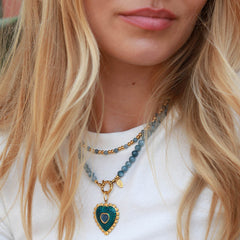 Collier en pierre bleue Moraira