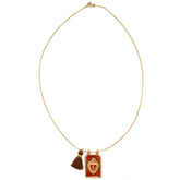Goldkette Tableau Cognac