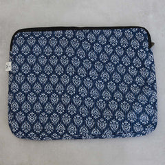 Laptop sleeve Indian blue