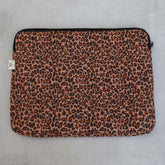 Laptop sleeve luipaard