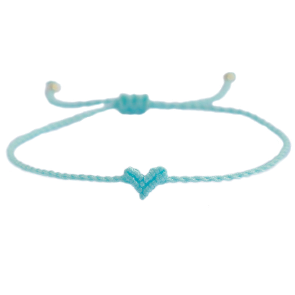 Love Ibiza heart bracelet blue