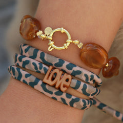 Bracelet pastille tortoise