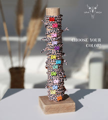 Tobillera leopard love: ¡elige tu propio color!
