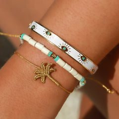 Bracelet en or contre le mauvais œil