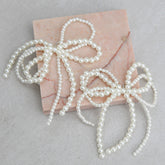 Lazos de perlas para tus zapatos