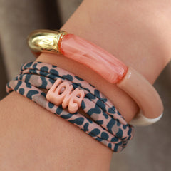 Bracelet Leopard Love - Choisissez votre propre couleur !