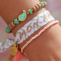 Bracelet paisley turquoise