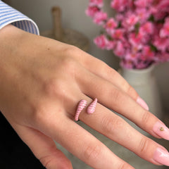 Ring ikonisch rosa