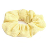 Scrunchie jersey geel