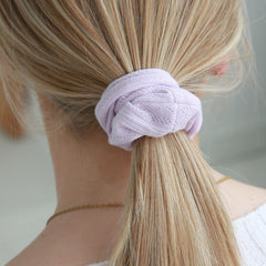 Chouchou jersey violet