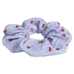 Scrunchie Kirsche Lila