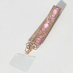 Telefoonkoord Las Dalias pink