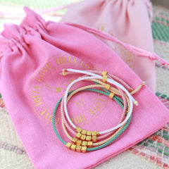The love bracelet silver pink