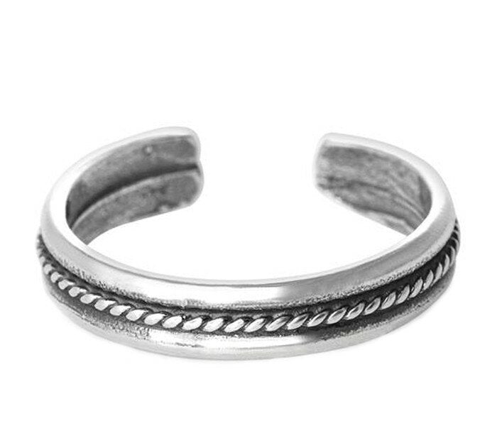 Toe ring Chain (real silver)