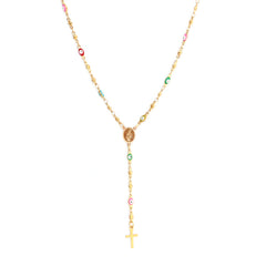 Gouden ketting rosary faith
