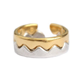 Anillo en zigzag