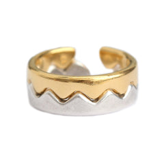 Anillo en zigzag