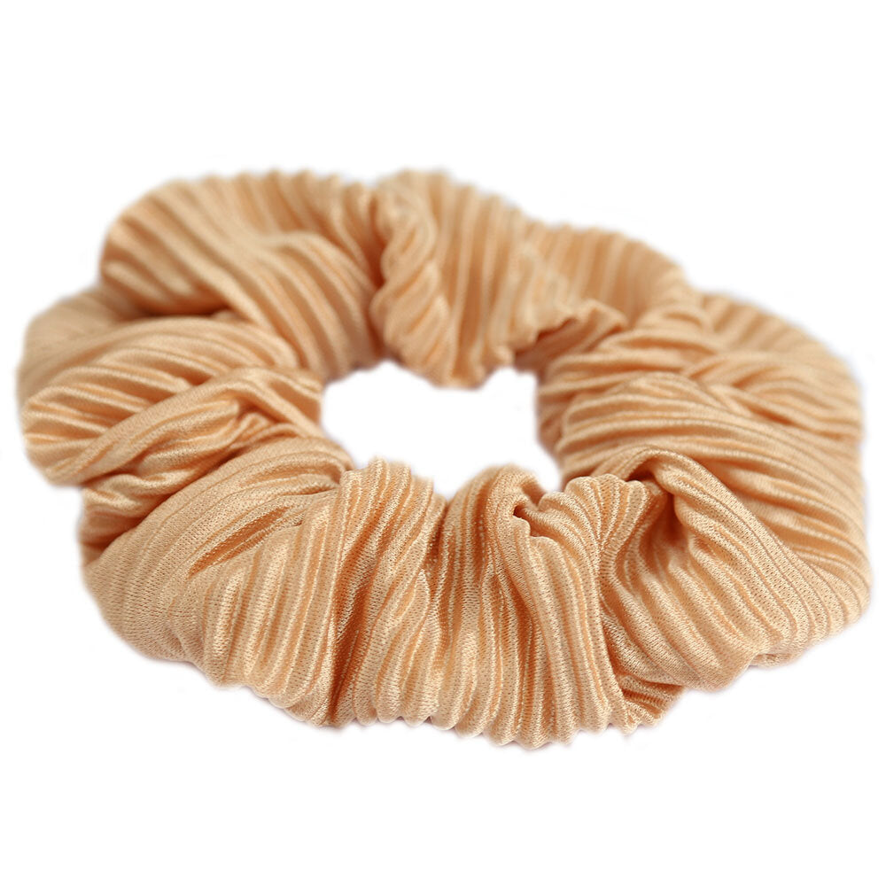 Scrunchie plisse gold