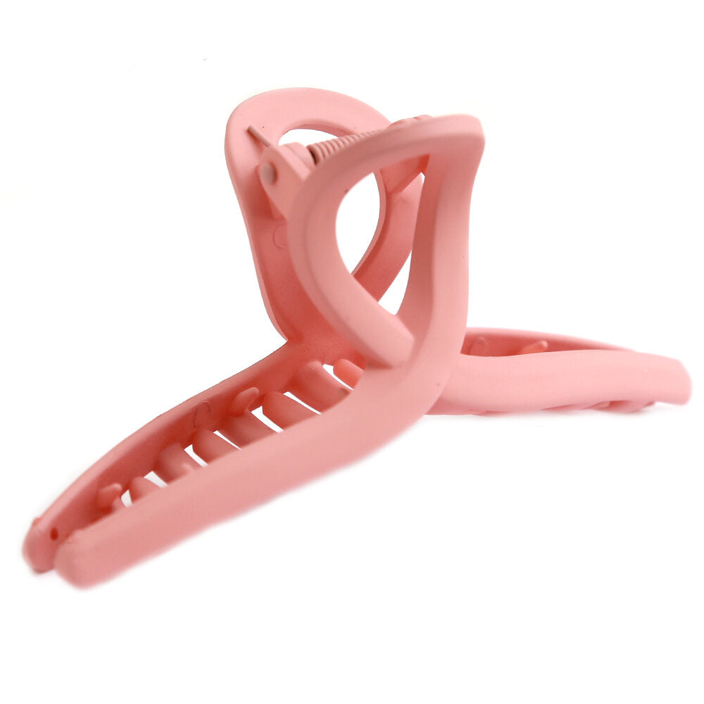 Haarklem bow tie matte rose