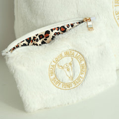 Bag it's so fluffy cream - incl. pouch