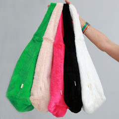 Bag it's so fluffy cream - incl. pouch