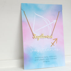 Chaîne en or Sagittaire