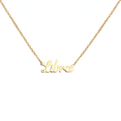 Balance à chaîne en or